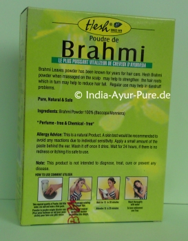 Brahmi Pulver - stärkt das Haar